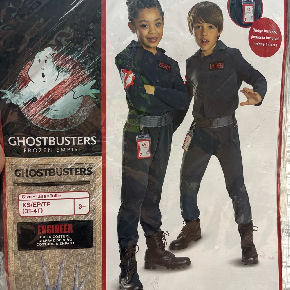 Kids Costume - Ghostbusters NWT